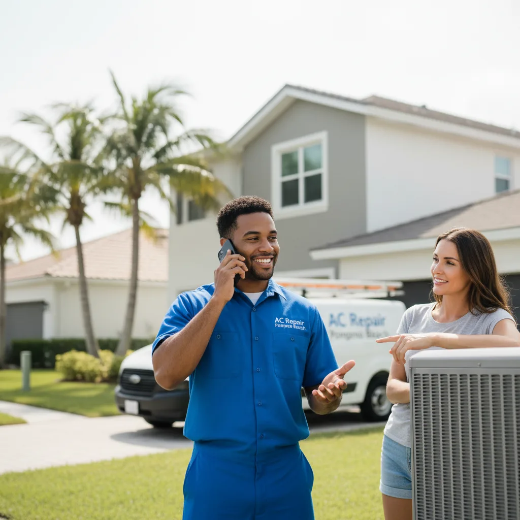 AC Repair Pompano Beach customer support in Paramount